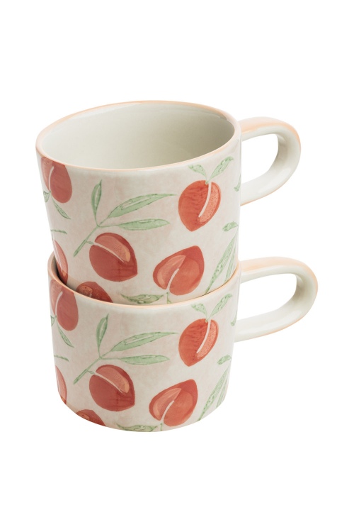 Cup VINTAGE GARDEN red