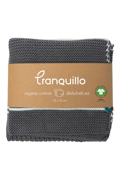 Eco-Friendly Dishcloth Set (2) - Organic Cotton