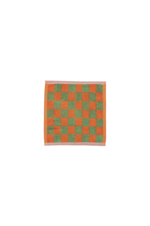 Terry Dishcloth CHECK: Absorbent Organic Cotton Design