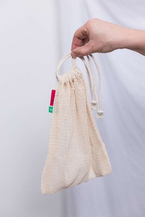 Eco-Friendly Organic Cotton Foodbags - Set of 3