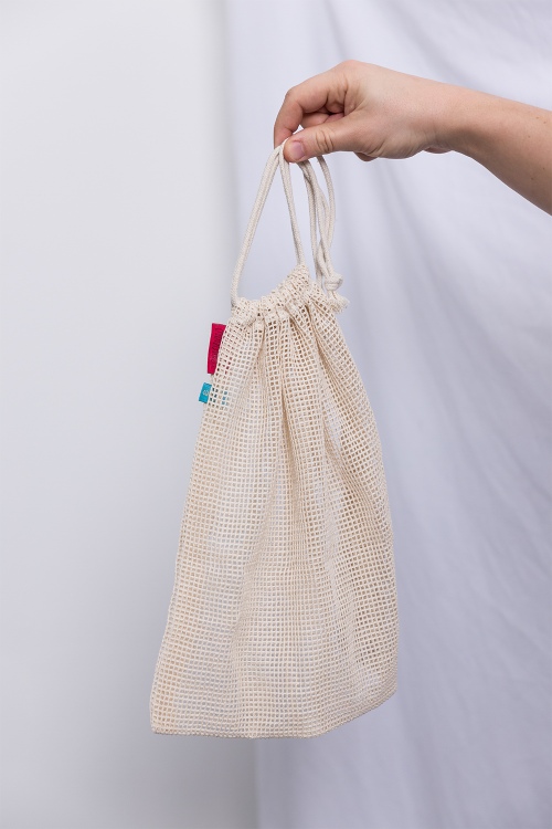 Eco-Friendly Organic Cotton Foodbags - Set of 3