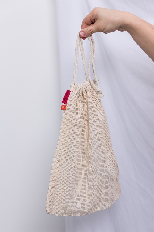 Eco-Friendly Organic Cotton Foodbags - Set of 3