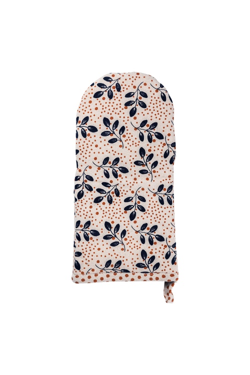 Eco-Friendly Oven Glove LEAVES: Organic Cotton