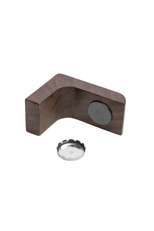 Walnut Soap Holder with Magnetic Design