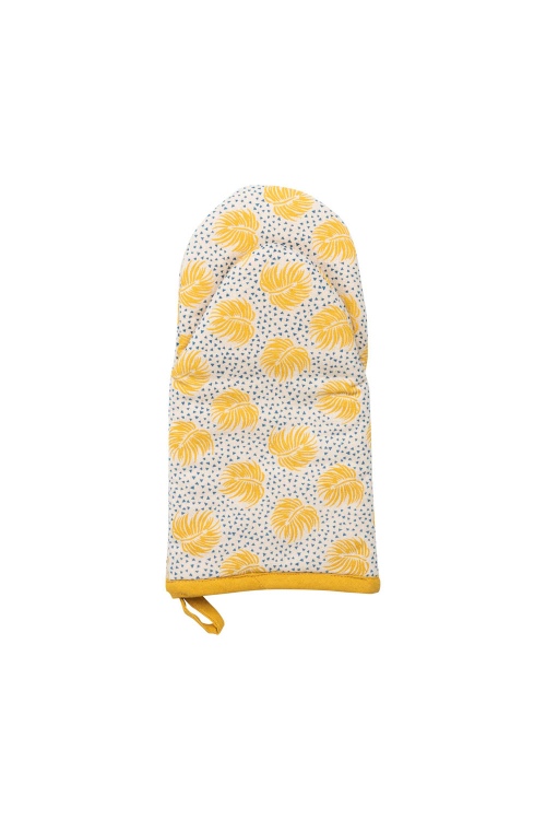 Boho Chic Organic Cotton Oven Glove - Stylish & Eco-Friendly