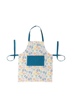 Flower Kitchen Apron for Kids - Organic Cotton