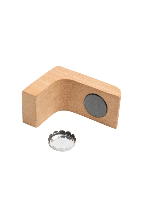 Beech Wood Magnetic Soap Holder for Bathrooms