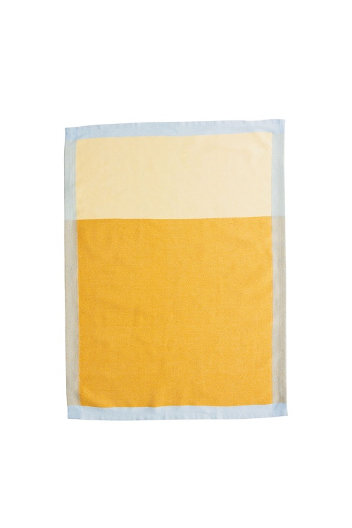 BIOCOLOR Yellow Organic Cotton Kitchen Towel