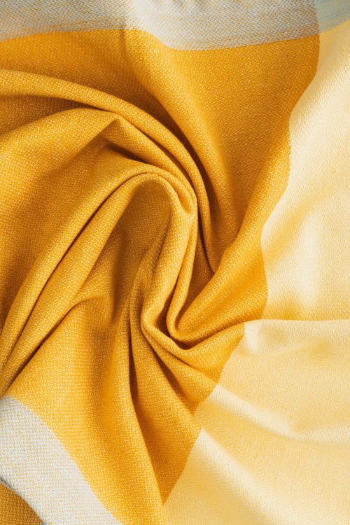 BIOCOLOR Yellow Organic Cotton Kitchen Towel