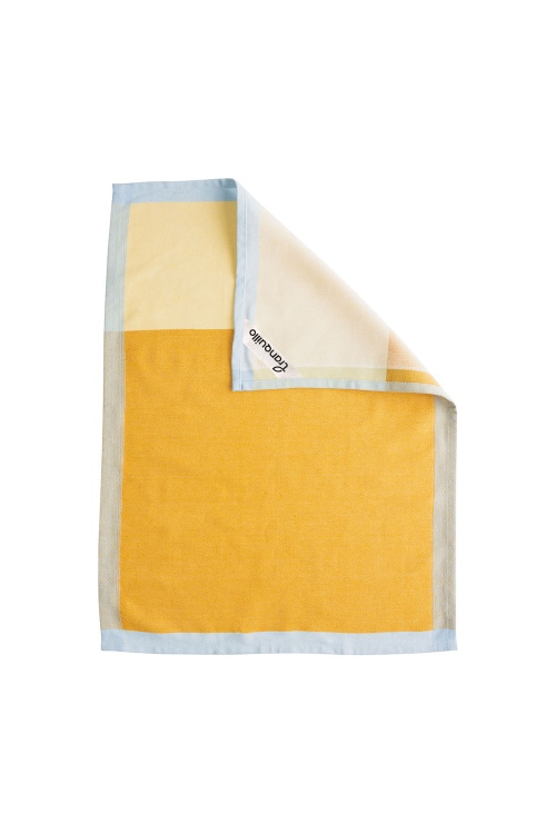 BIOCOLOR Yellow Organic Cotton Kitchen Towel