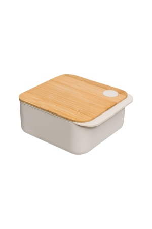 Eco-Friendly 300ml Storage Box with Airtight Bamboo Lid