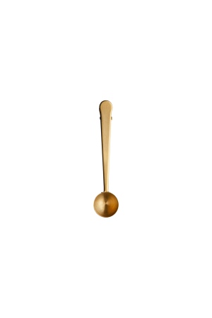 Golden Coffee Spoon - miljøvennlig kaffeskje i rustfritt stål