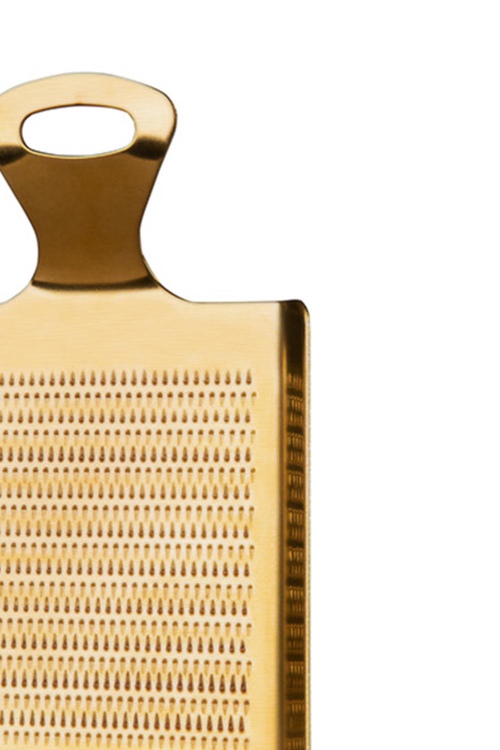 Ginger Grater GOLD: Stainless Steel Spice Grater