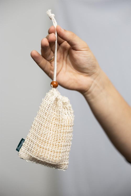 Eco-Friendly Sisal Soap Bag for Gentle Exfoliation