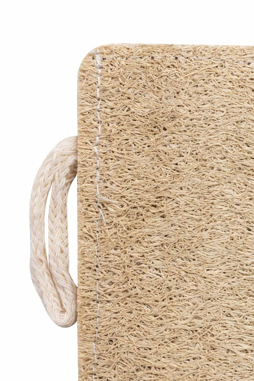 Esponja cuadrada de luffa natural para cocina sostenible